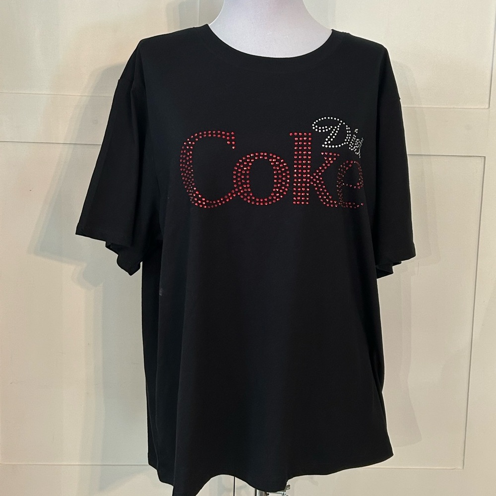 Bejeweled Diet Coke Tshirt NWOT - Picture 2 of 5